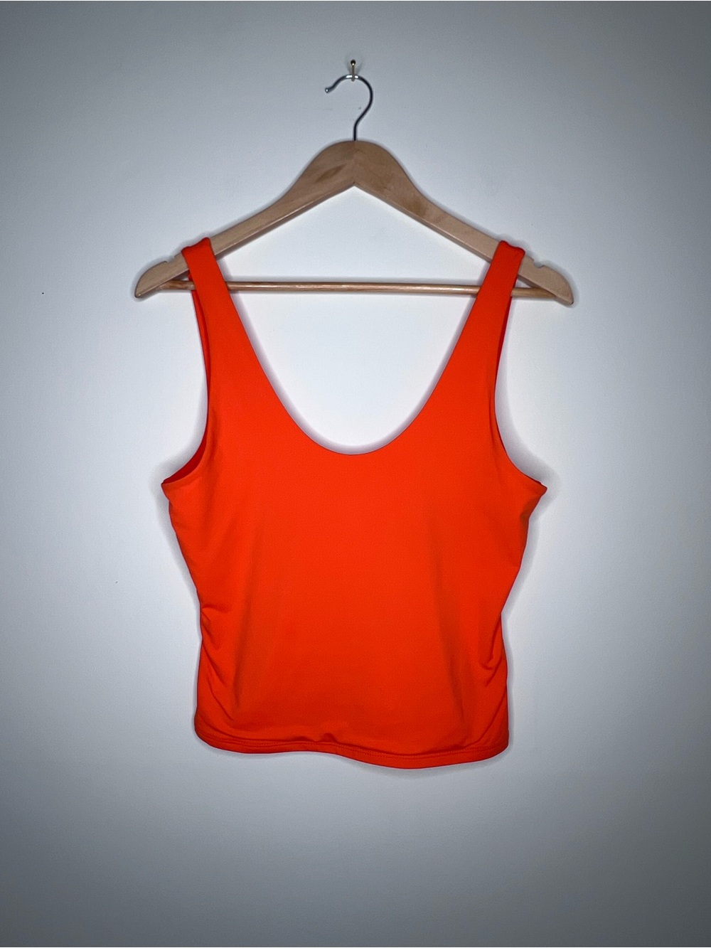 Leith Vibrant Orange Scoop Tank